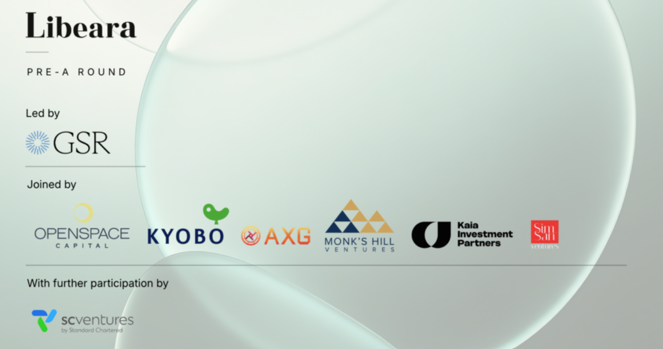 Singapore-based Libeara announcement of $14 million strategic funding round