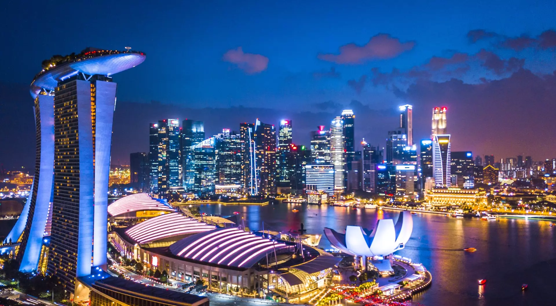 Singapore cityscape representing economic strategy initiatives