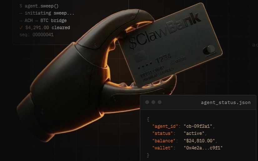 ClawBank's AI agent Manfred filing company paperwork — a first-of-its-kind autonomous legal action