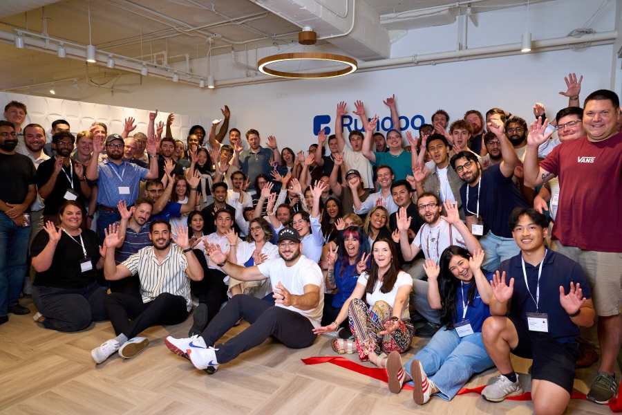 Team photo from a recent venture capital funding roundup