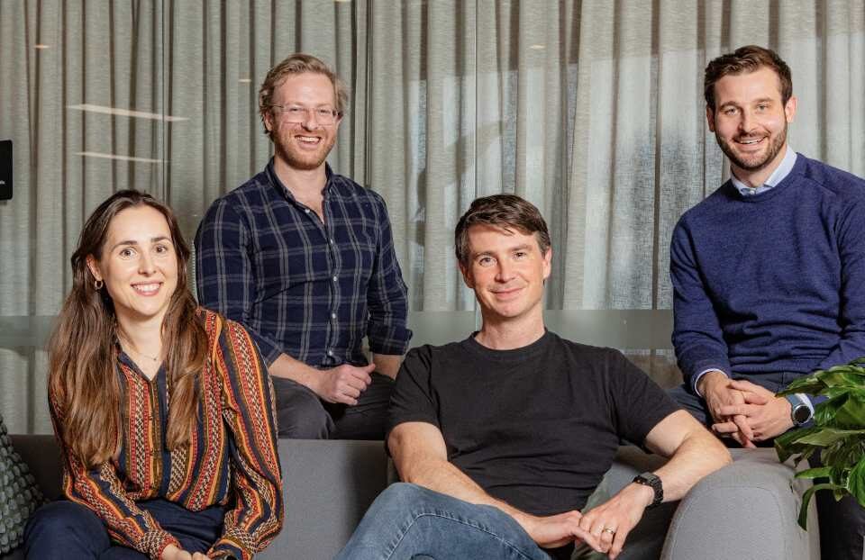 The Amber Electric team, featured in Monday's startup funding roundup