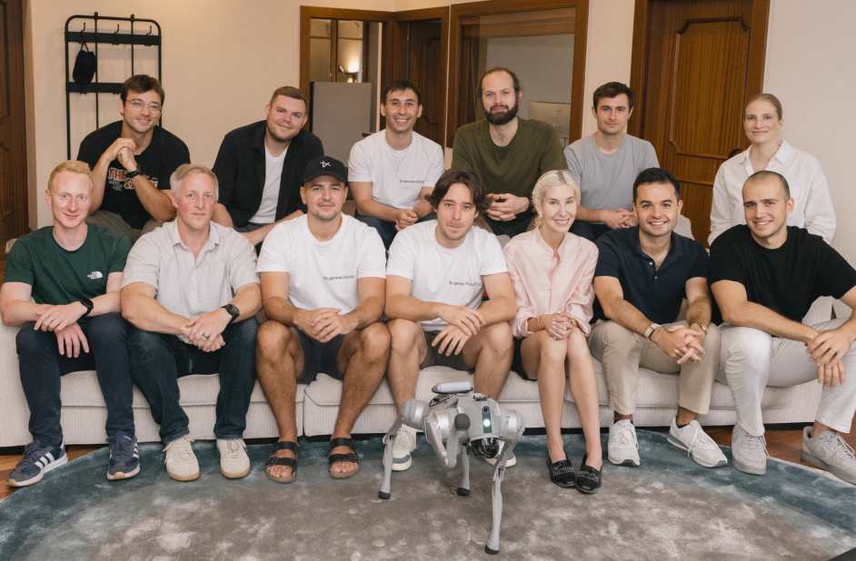 General Intuition team announcement showing data-centric AI focus