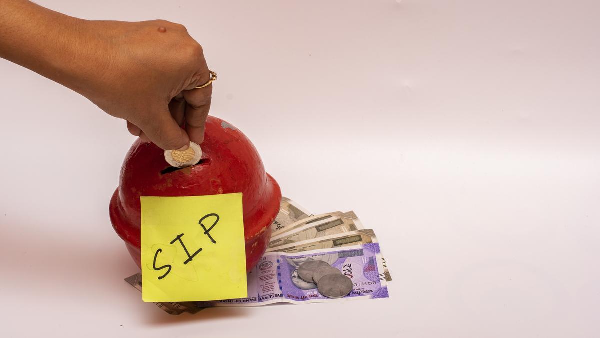 Graph showing rising SIP inflows over recent months