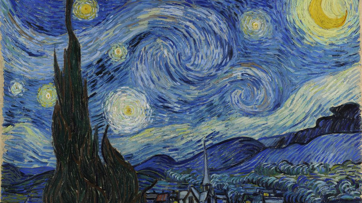 Van Gogh's Starry Night painting