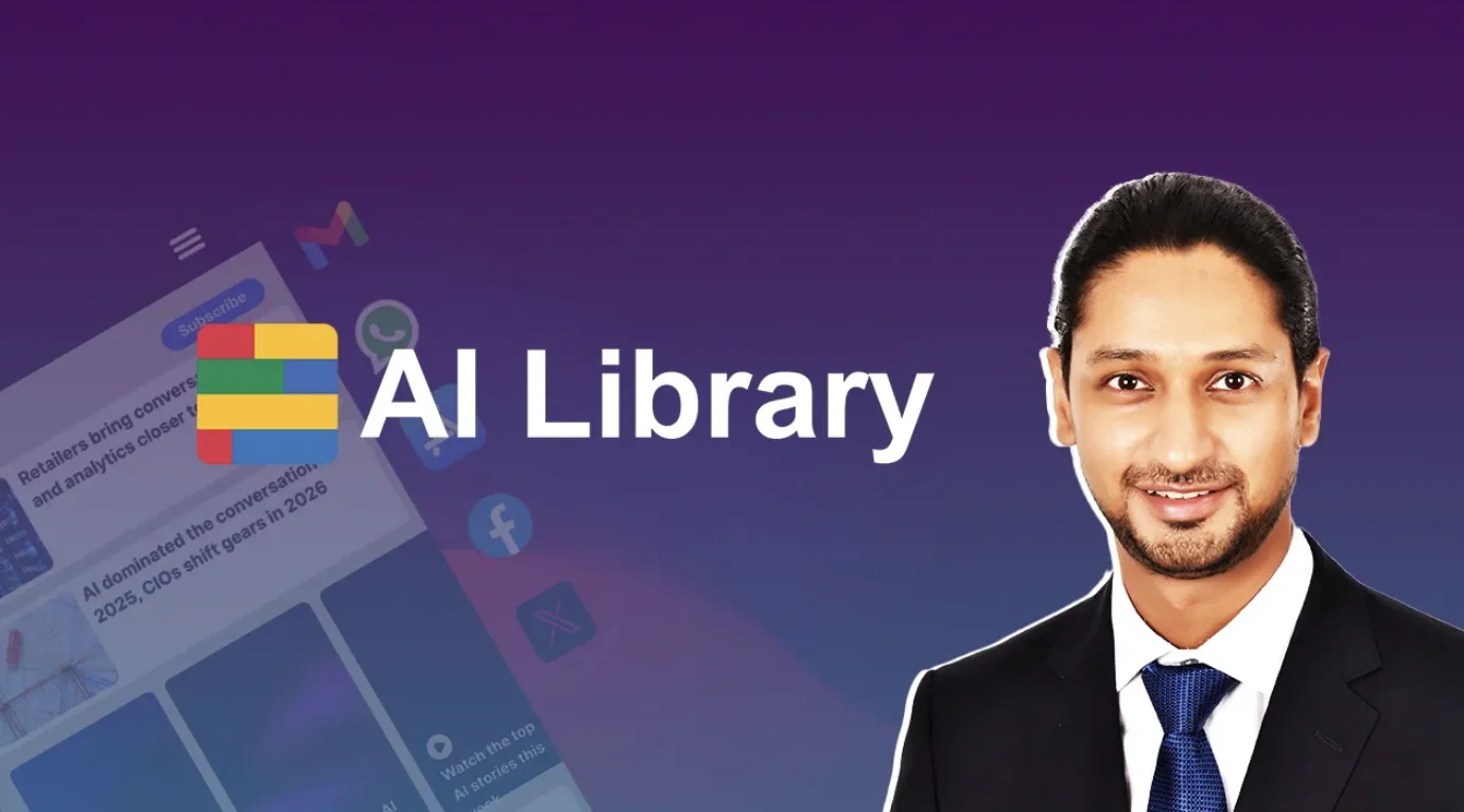 AI Library pre-seed funding screenshot