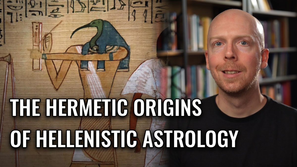 Illustration related to the Hermetic origins of Hellenistic astrology