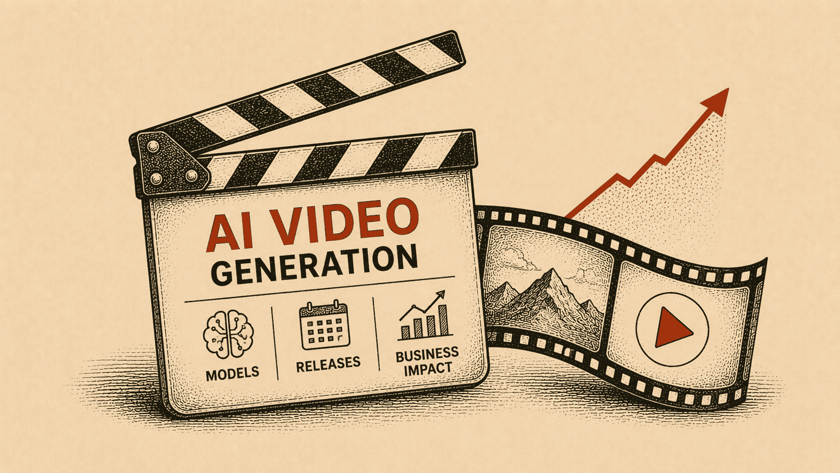 AI video generation models comparison visualization