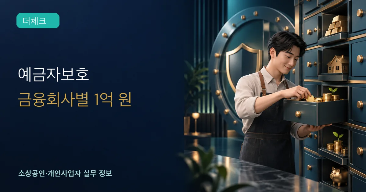 예금자 보호 기준 안내 이미지