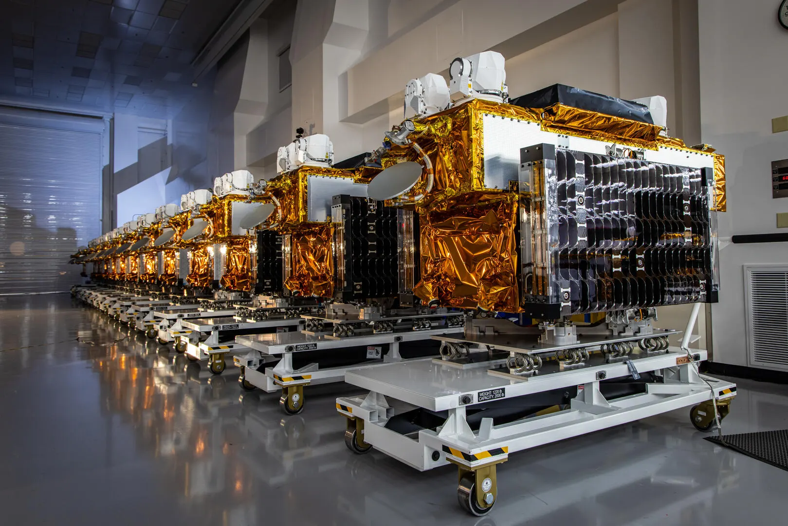 Northrop Grumman satellite delivery to Vandenberg
