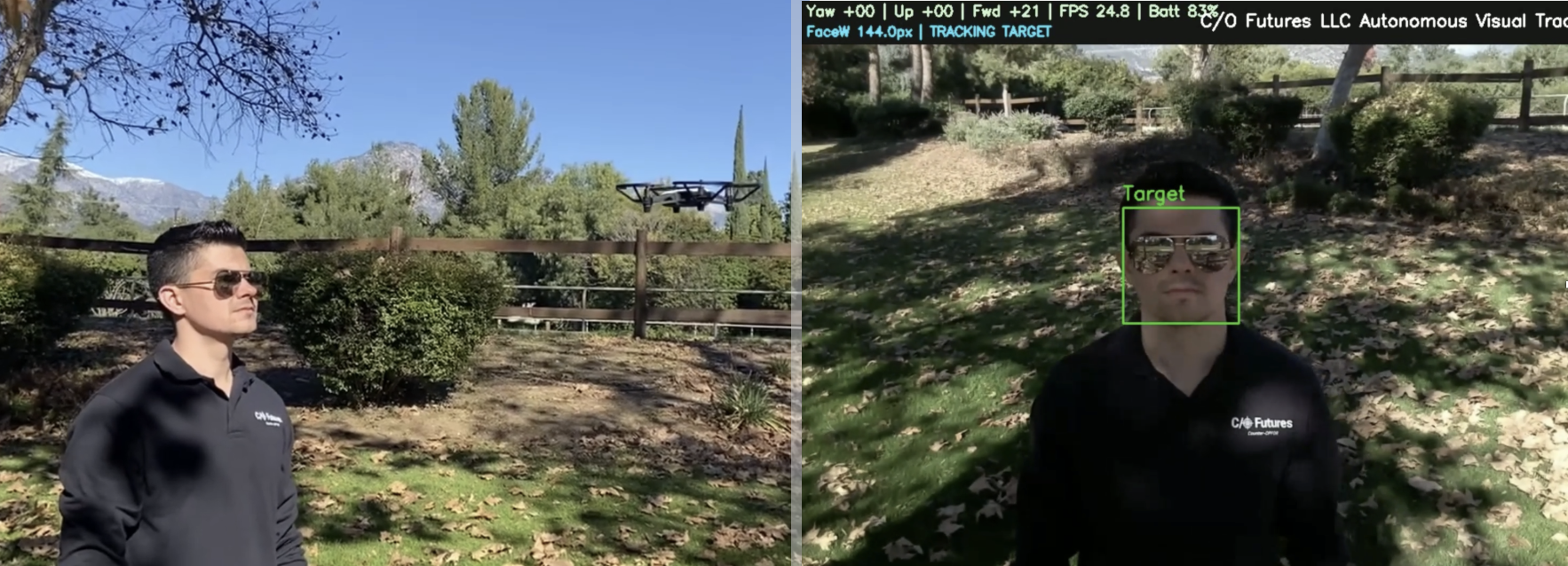 Screenshot from Soufan Center brief on AI drone threats
