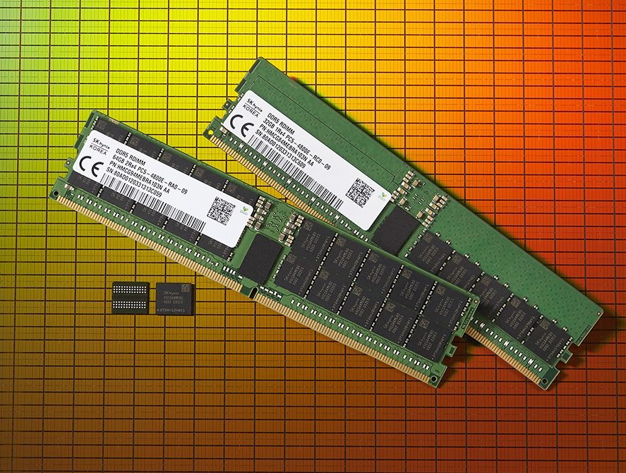 SK Hynix Memory Chip Production Facility