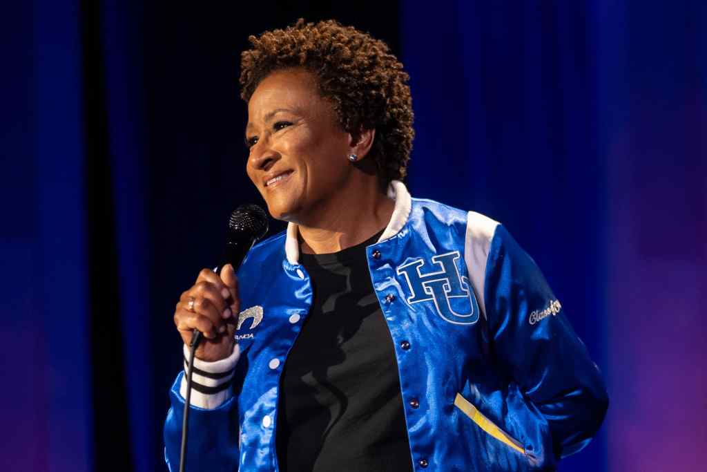 Wanda Sykes on stage for her new Netflix special Legacy, filmed at Hampton University