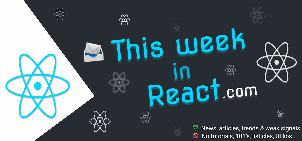 This Week In React 뉴스레터 배너