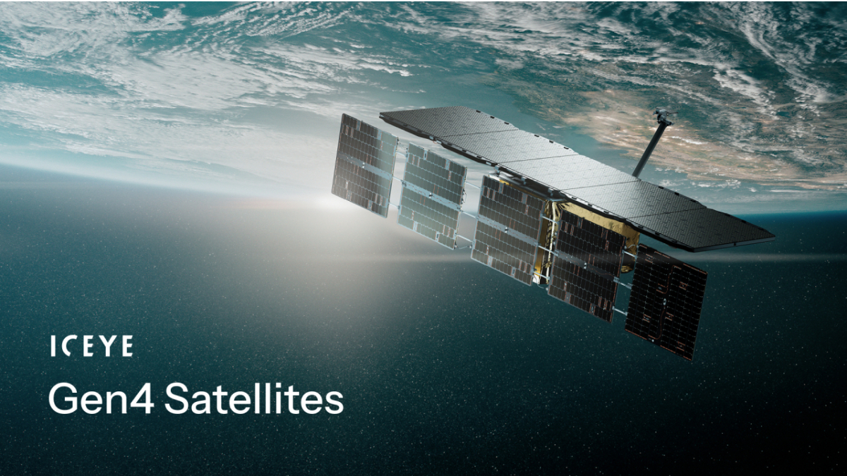 ICEYE satellite investment image