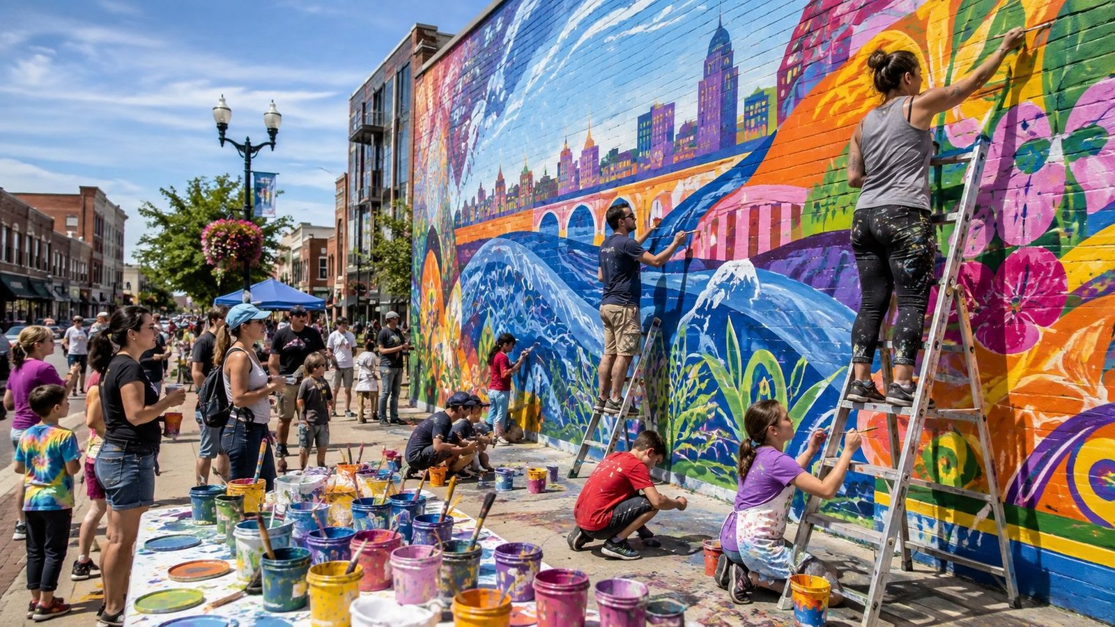 Bay City Mural Festival promotional image