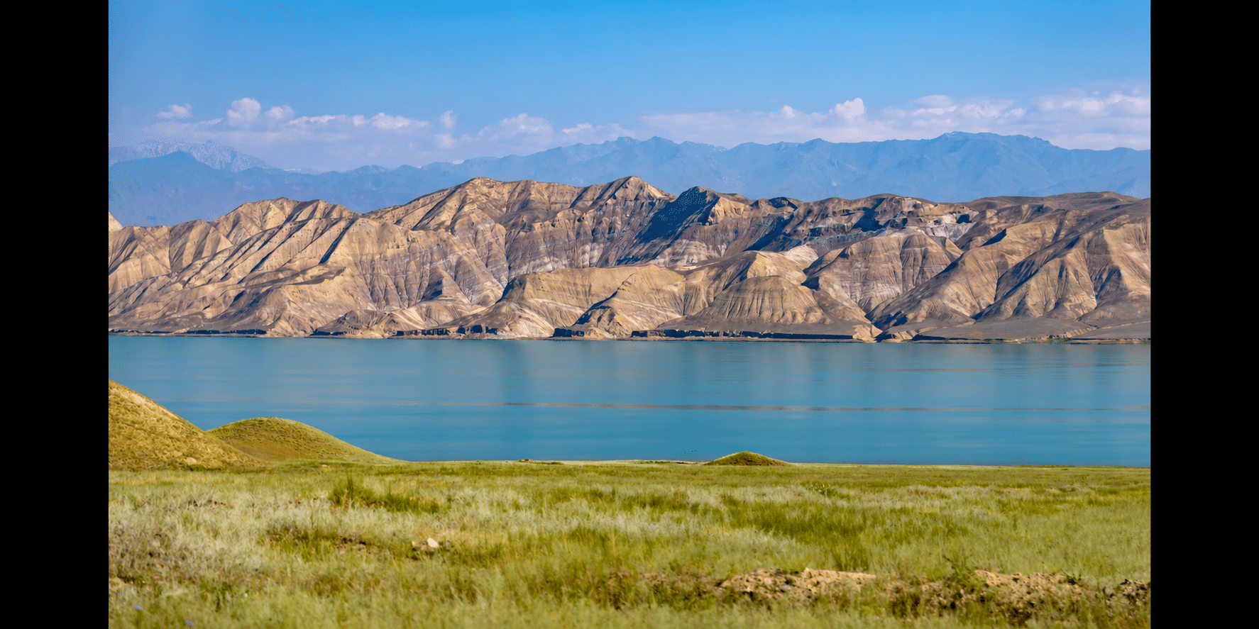 Toktogul Reservoir in Kyrgyzstan, a key Syr Darya headwater asset