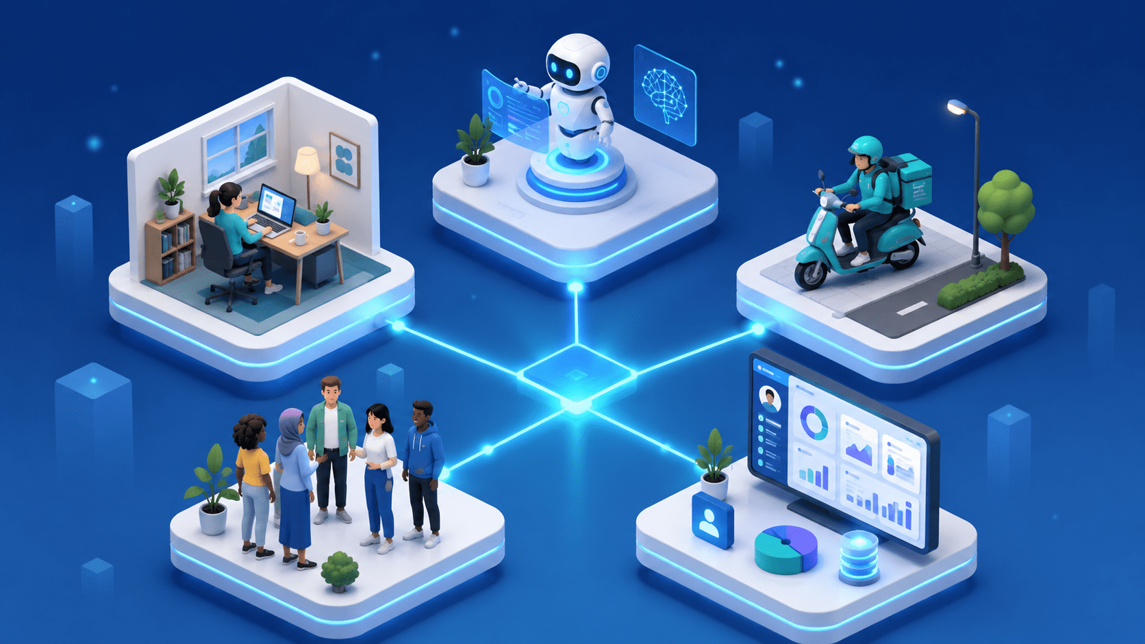 2026 HR 트렌드를 설명하는 인포그래픽 이미지