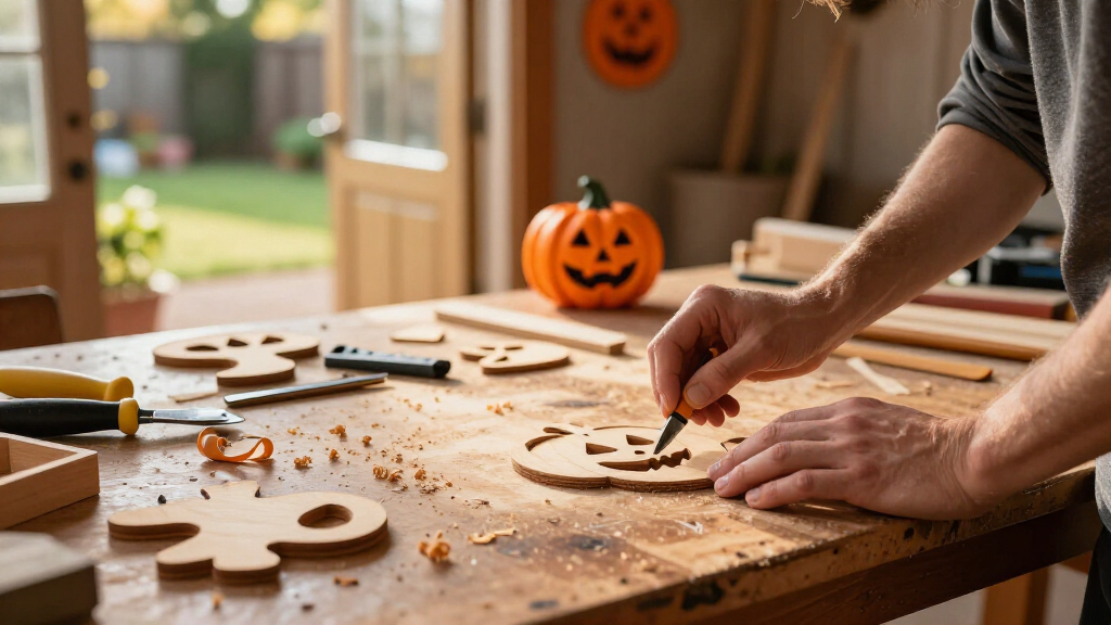Halloween woodworking project kits featured image