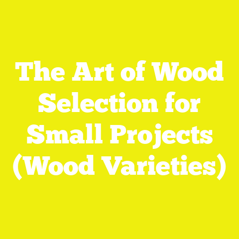 The art of wood selection for small projects
