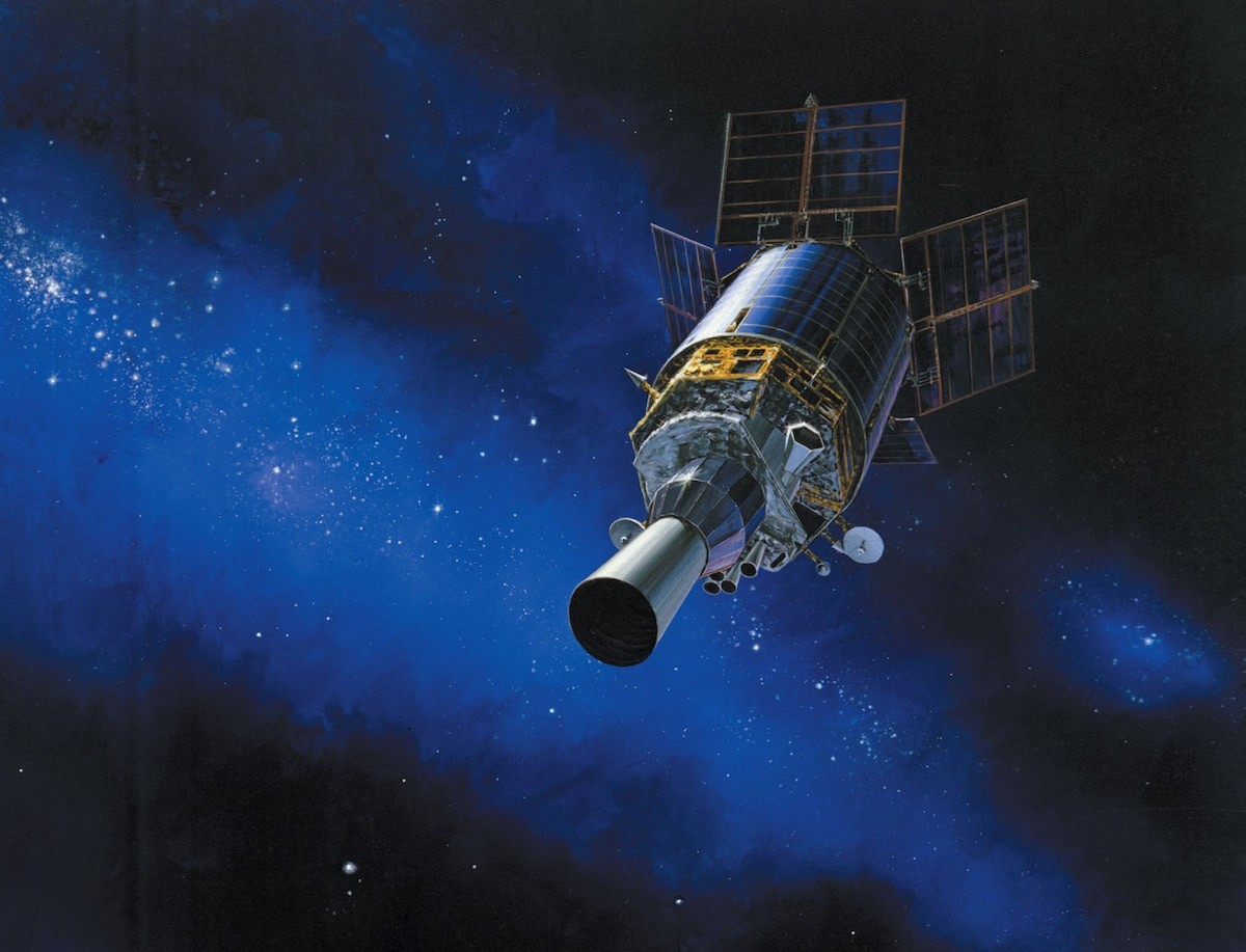 Image of the last operational DSP satellite before deactivation