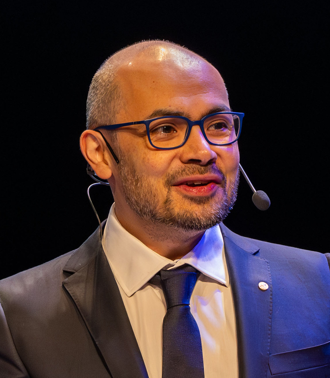 Demis Hassabis portrait