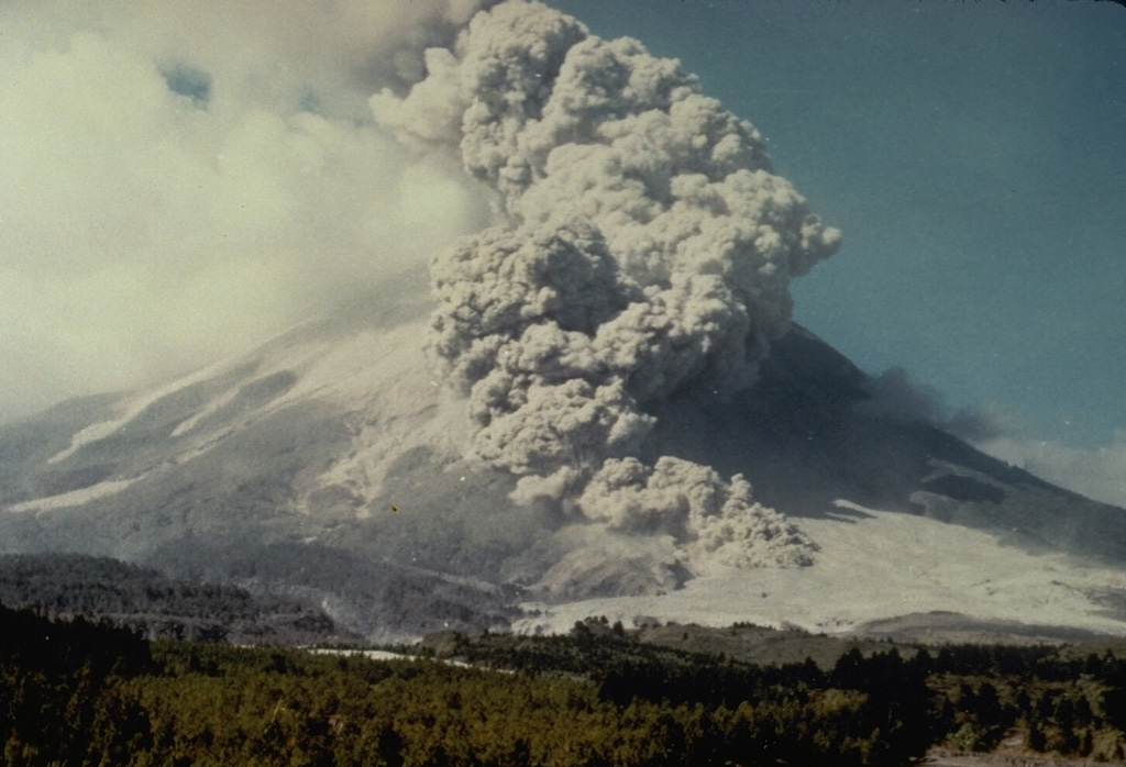 Mount Merapi eruption activity