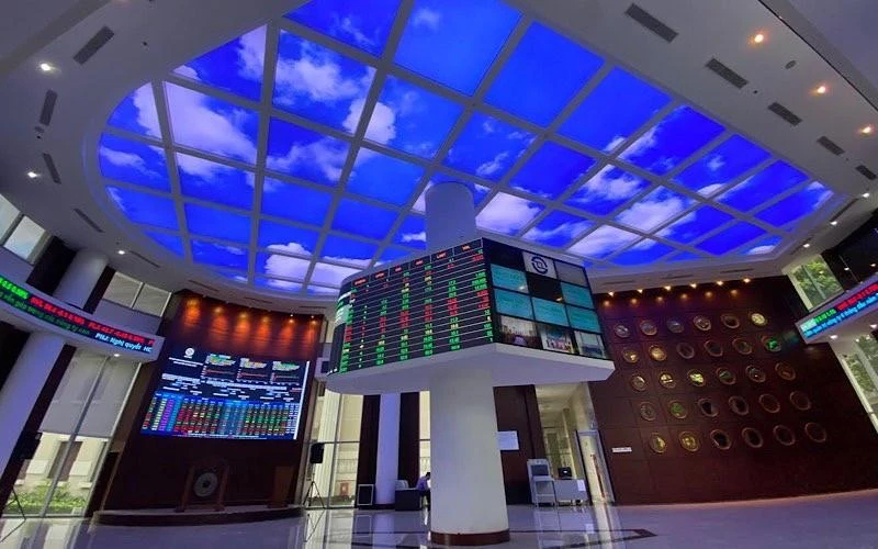 HOSE trading floor on Vietnam's FTSE upgrade day