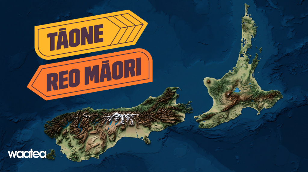 Waatea News graphic for Te Wiki o te Reo Māori 2026