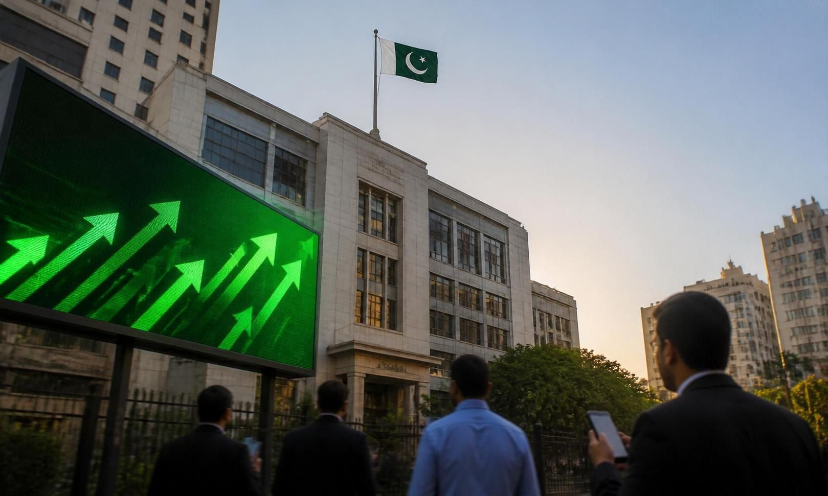 Pakistan stock exchange growth