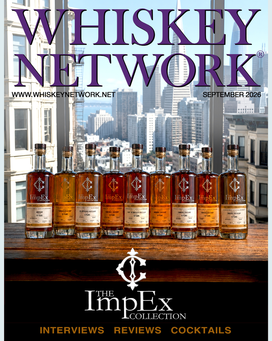 Whiskey Network September 2026 Cover