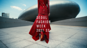 Models walking at the 2027 S/S Seoul Fashion Week opening at DDP