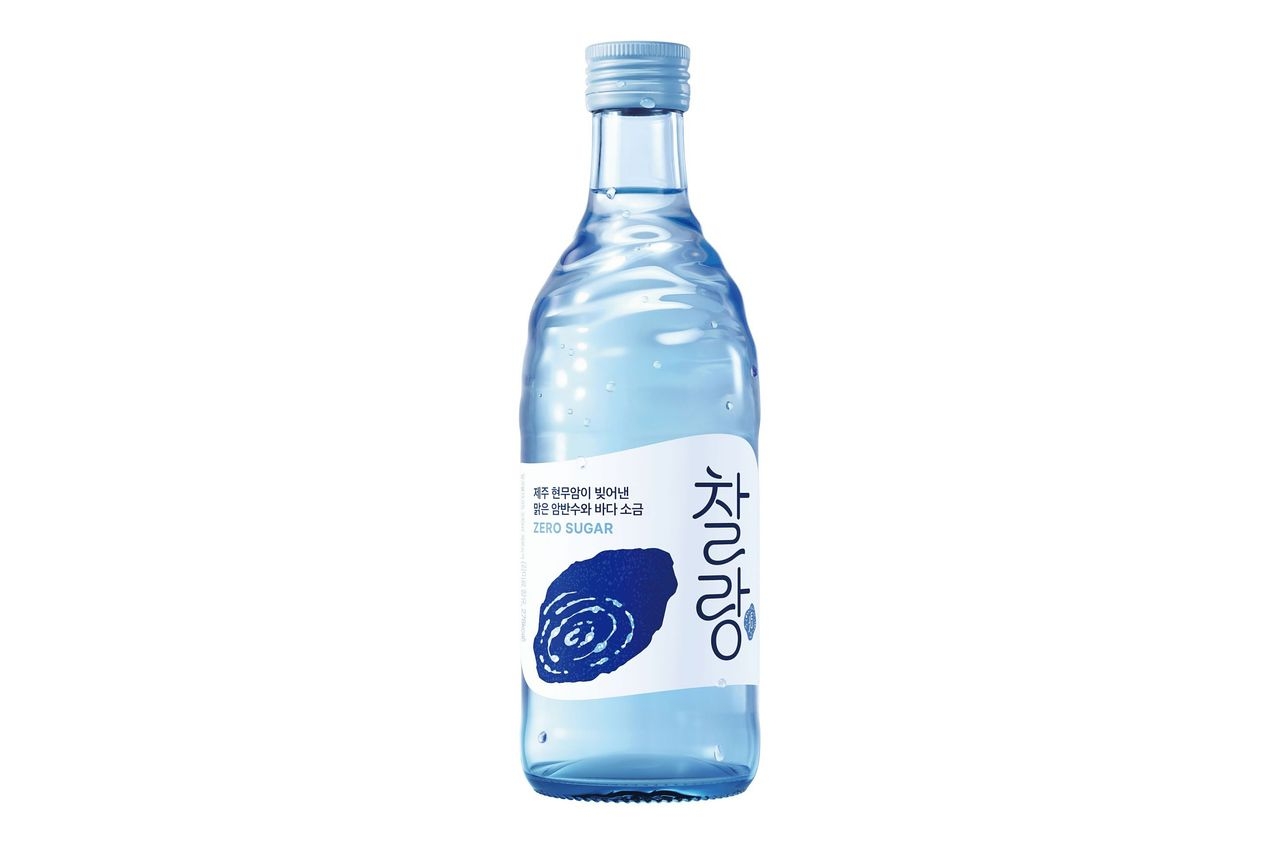 Oriental Brewery's first soju Challang ahead of its late-September launch