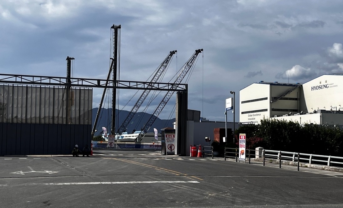 Hyosung Heavy Industries' Changwon HVDC plant facility