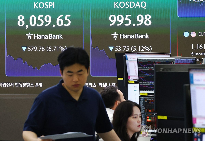 KOSPI plunges 6% triggering circuit breaker