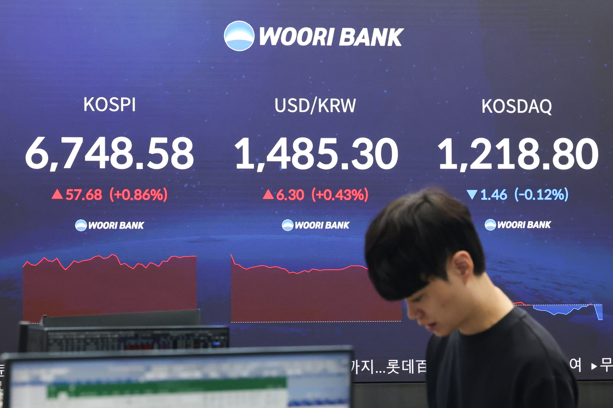 KOSPI hits record high