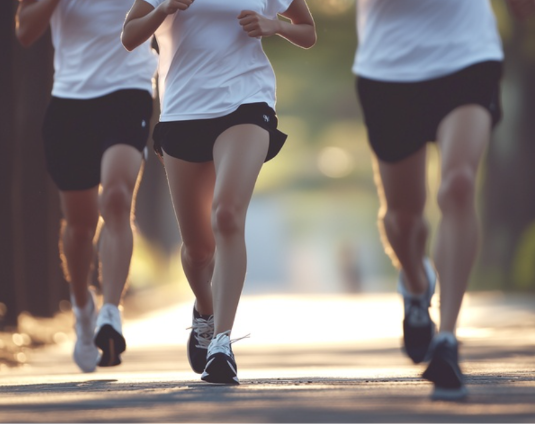 Running crews gathering at Seoul's Han River for morning sessions