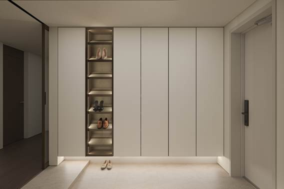 Hanssem's new Signature Entryway Cabinet product line