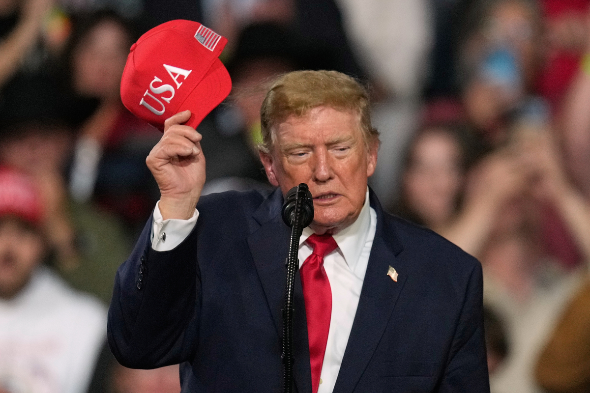 President Trump touting Japanese chip investment amid low approval