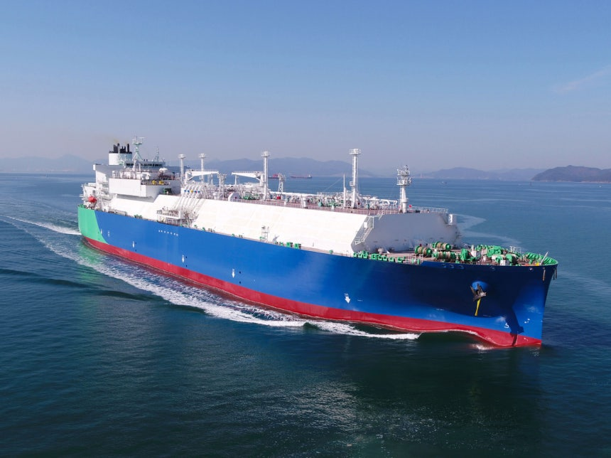 Korean LNG import trends showing shift to North America