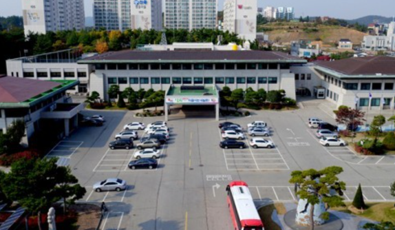 Map or graphic representing Taean County's new childbirth incentive program