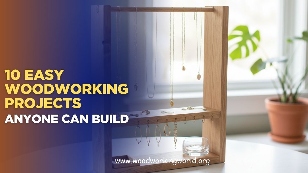 Beginner woodworking project ideas for anyone to build