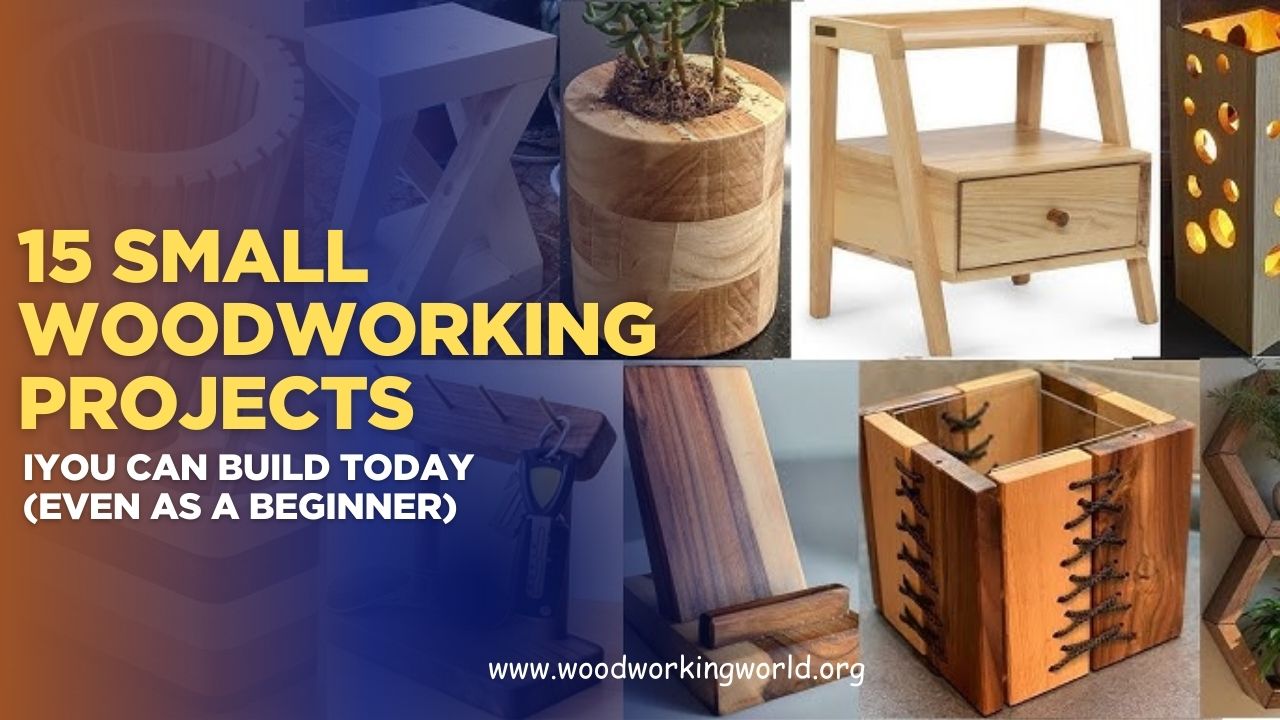 Image of small woodworking projects suitable for beginners