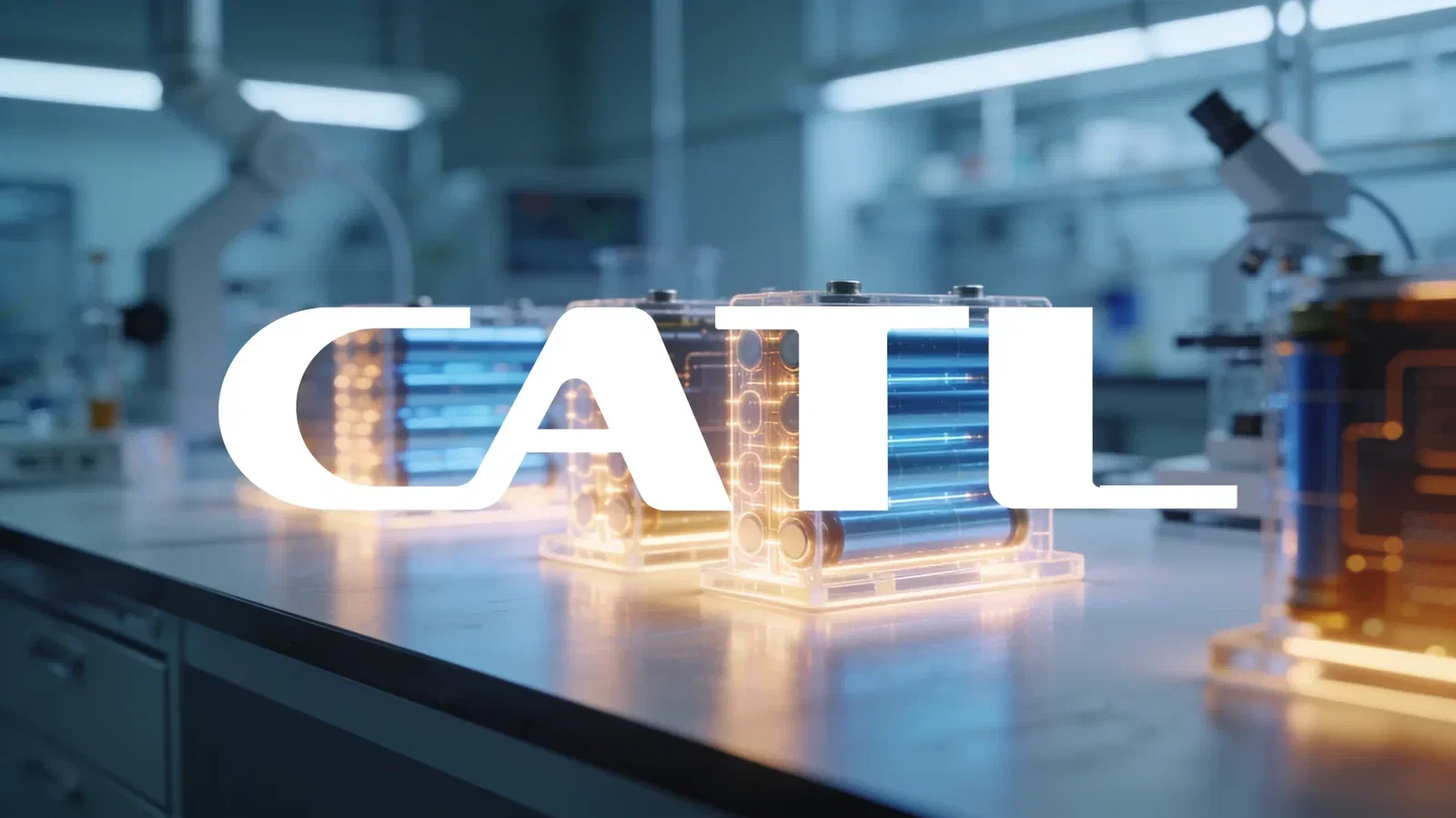 CATL battery production line