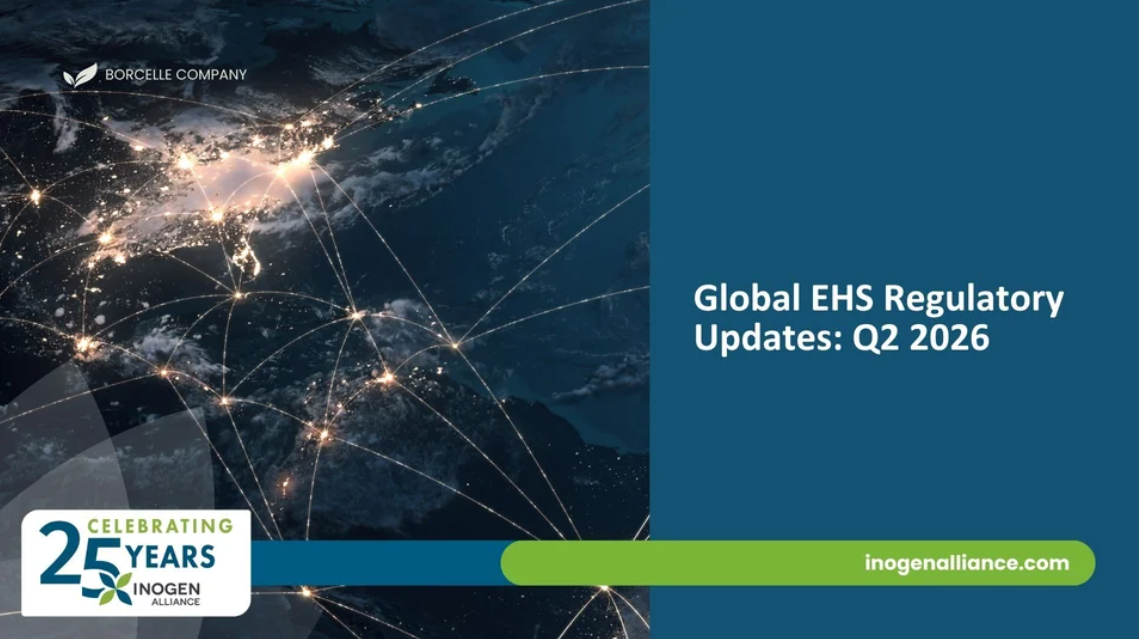 Global EHS Regulatory Status