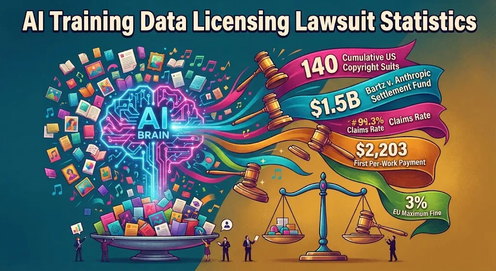 AI Lawsuit Statistics Chart