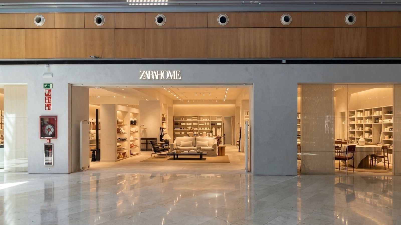 Zara Home store exterior in Leioa, Spain