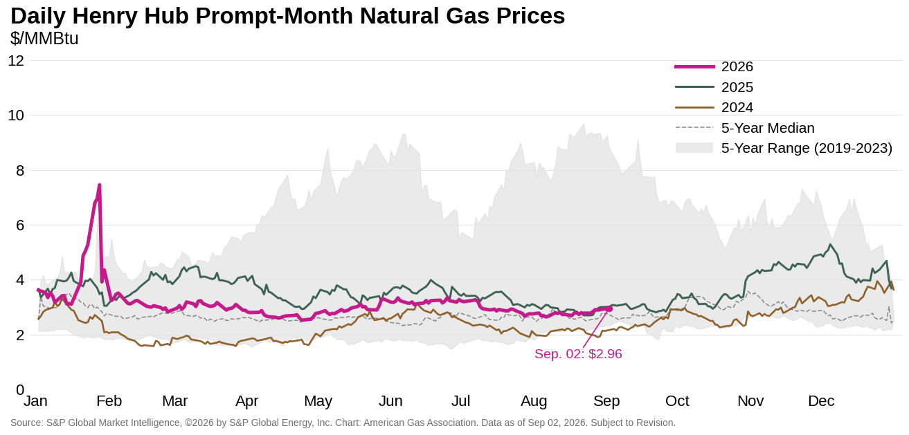 US Natural Gas Market Indicators