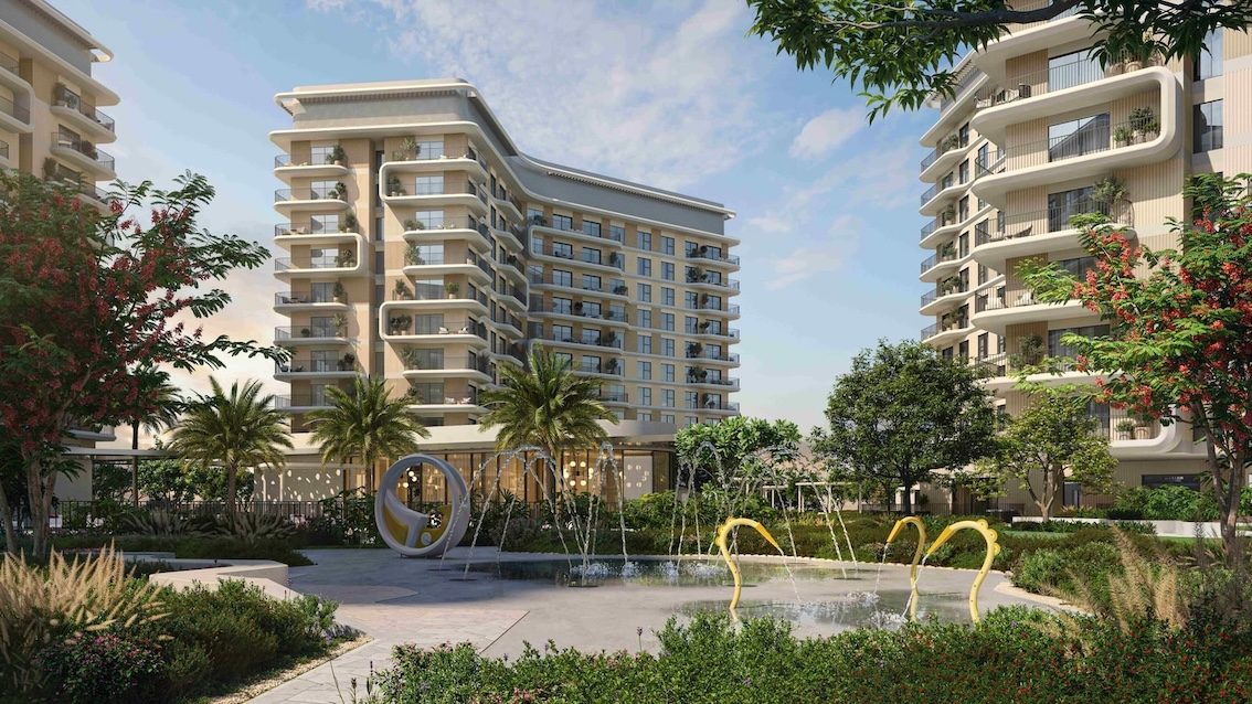 Contrast between busy Abu Dhabi construction sites and quiet Dubai launch schedules