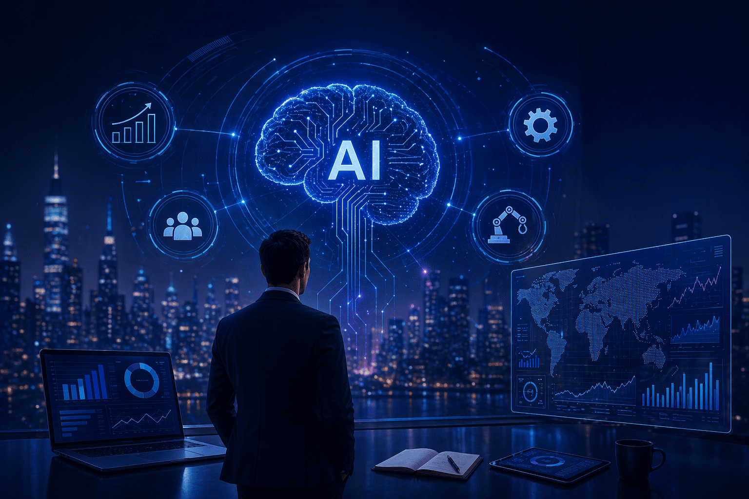 April 2026 AI business impact news roundup cover image