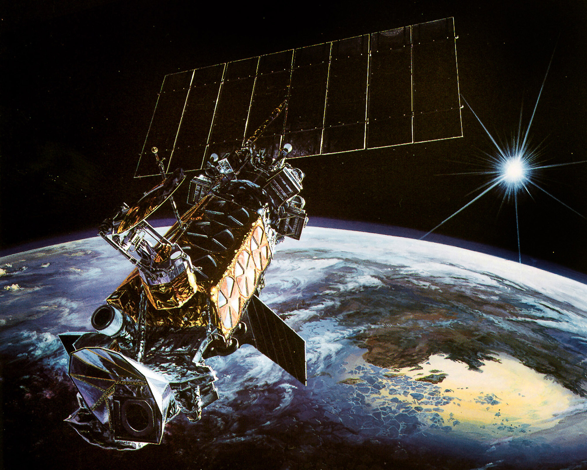 Space Force legacy weather satellite